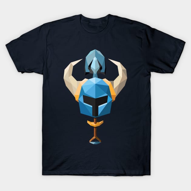 Knight of the Shovel T-Shirt by Calfrills